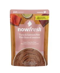 Petcurean - NOW FRESH CAT GRAIN FREE TUNA + SALMON PATE 2.5OZ - 24 PACK