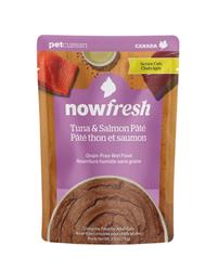 Petcurean - NOW FRESH CAT GRAIN FREE SENIOR TUNA + SALMON PATE 2.5OZ - 24 PACK