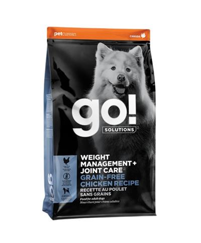 Petcurean - Go! Dog Weight Management & Joint Care Grain Free Chicken 22Lb