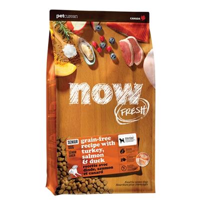 Petcurean - Now Fresh Dog Grain Free Senior Turkey 12Lb