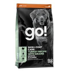 Petcurean - Go! Dog Skin & Coat Care Turkey With Grain 3.5Lb