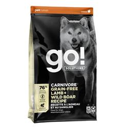 Petcurean - Go! Dog Carnivore Grain Free Lamb & Boar 22Lb
