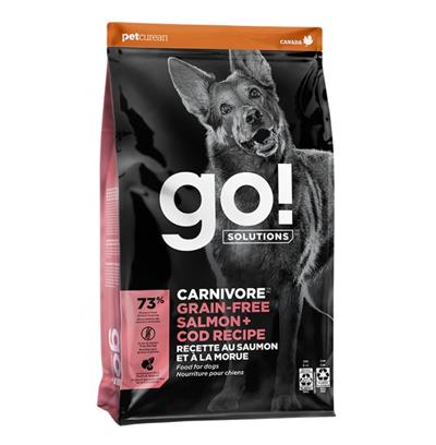 Petcurean - Go! Dog Carnivore Grain Free Salmon & COD 22Lb