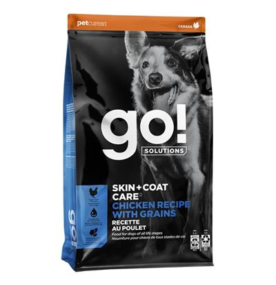 Petcurean - Go! Dog Skin & Coat Care Chicken With Grain 22Lb