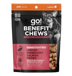 Petcurean - Go! Dog Benefit Chews Limited Ingredient Grain Free Salmon 6oz.