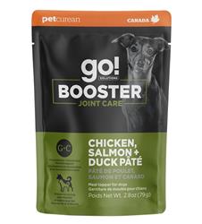 Petcurean - Go! Dog Booster Joint Care Pate Chicken, Salmon & Duck 2.8oz