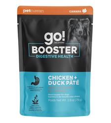 Petcurean - Go! Dog Booster Digestive Health Pate Chicken & Duck 2.8oz