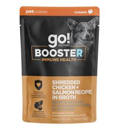Petcurean - Go! Dog Booster Immune Health Shredded Chicken & Salmon 2.8oz