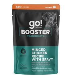 Petcurean - Go! Dog Booster Tranquility Minced Chicken 2.8oz