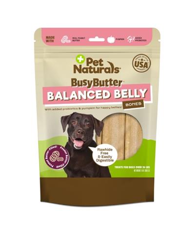 Pet Naturals Dog Busy Butter Balanced Belly Bones Large