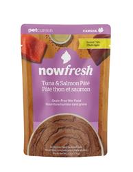 Petcurean - Now Fresh Cat Grain Free Senior Tuna + Salmon Pate 2.5oz. (Case of 24)