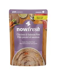 Petcurean - Now Fresh Dog Grain Free Senior Chicken & Salmon Pate 2.8oz. (Case of 24)