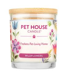 Pet House Wildflowers Large Candle (Case of 3)