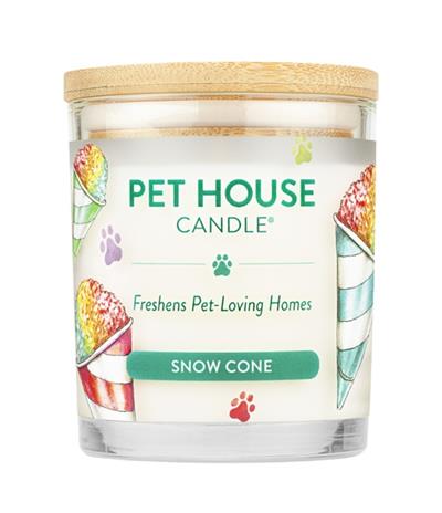 Pet House Snowcone Large Candle (Case of 3)