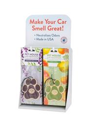 Pet House Car Air Freshener Top Seller : Lavender & Fresh Citrus - (Case of 24)