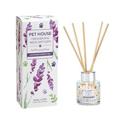 Pet House Lavender Green Tea Reed Diffuser - 4 Count