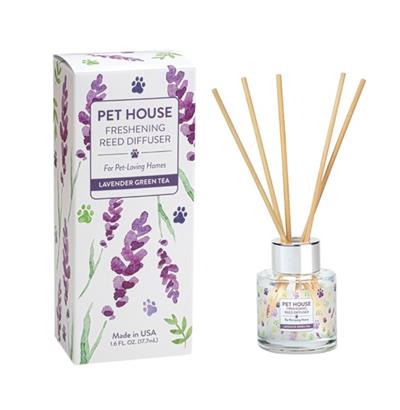 Pet House Lavender Green Tea Reed Diffuser - 4 Count