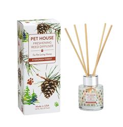 Pet House Evergreen Forest Reed Diffuser - 4 Count