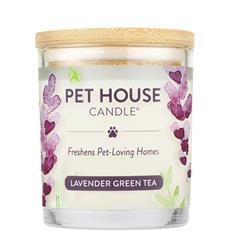 PET HOUSE LAVENDER GREEN TEA LARGE CANDLE - 3 COUNT