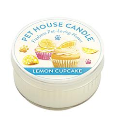 Pet House Candle Lemon Cupcake Mini  (Case of 12)
