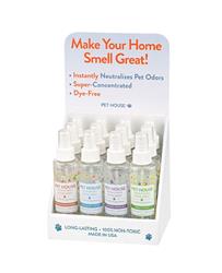 Pet House Candle Top Seller 2024 Spray Display 12 Pieces (Case of 12)
