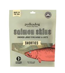 Polka Dog Bakery Dog Salmon Skin Jerky 3Oz Pouch