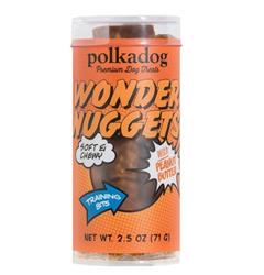 Polka Dog Wonder Nuggets Peanut Butter Mini 2.5oz.