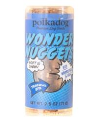 Polka Dog Bakery Dog Wonder Nuggets Fish 2.5Oz Tube