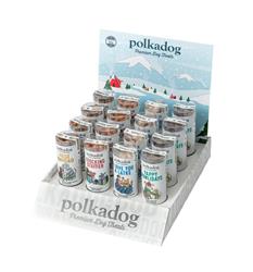 POLKA DOG BAKERY DOG HOLIDAY & CELEBRATION MINI TUBE DISPLAY