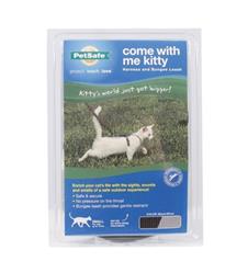 Petsafe Cat Come With Me Kitty Harness And Bungee Leash Black Small