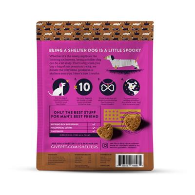 GivePet Howl-O-Ween Soft & Chewy Dog Treats 6oz Bag
