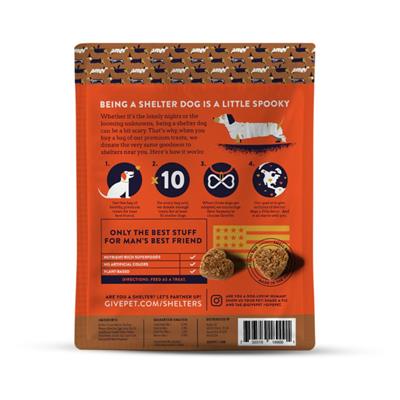 GivePet Love Bites Soft & Chewy Dog Treats 6oz Bag