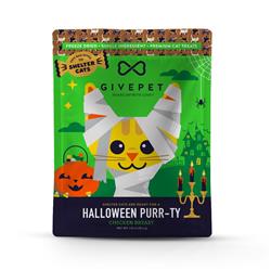 GivePet Halloween Purr-ty Freeze Dried Cat Treats 1.25oz Bag