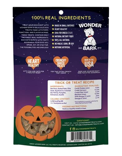 Wonder Bark Halloween Trick Or Treat 5oz.