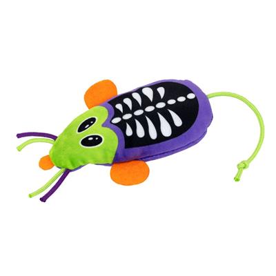 KONG Halloween Refillables Skeleton Mouse Green