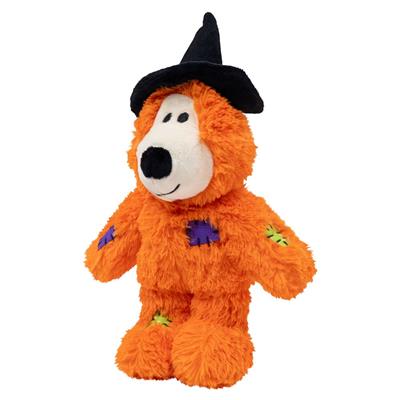 KONG Halloween Wild Knots Witch Bear Orange Sm/Md