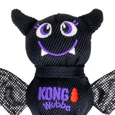KONG Halloween Wubba® Ballistic Bat Purple Sm