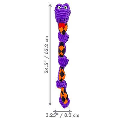 KONG Halloween Knots Snake Purple Md/Lg