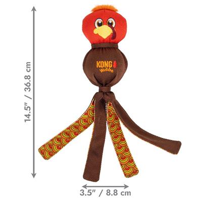 KONG Thanksgiving Wubba® Turkey Red Lg