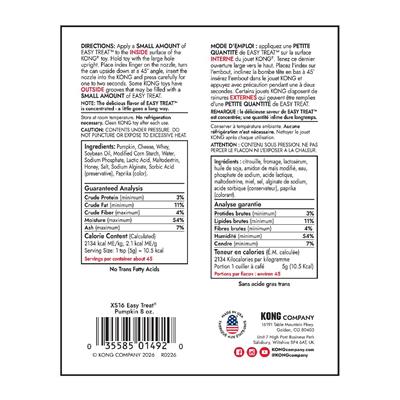 KONG Easy Treat® Pumpkin 8 oz