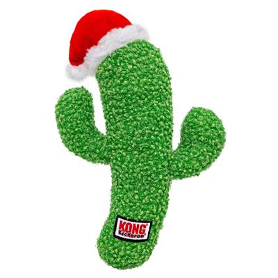 KONG Holiday Kickeroo® Santa Cactus