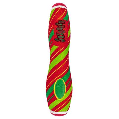 KONG Holiday AirDog® Squeaker Stick Stripe Lg