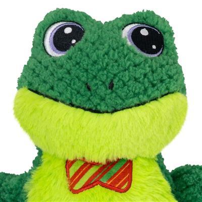 KONG Holiday Knots Bow Tie Frog Lg/XL