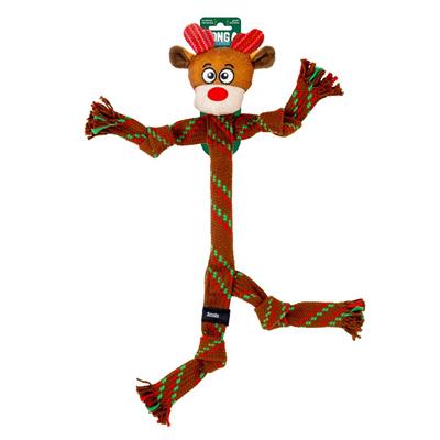 KONG Holiday Scrubz Reindeer Lg