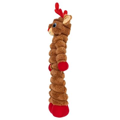 KONG Holiday Shakers™ Crumples Reindeer Red XL