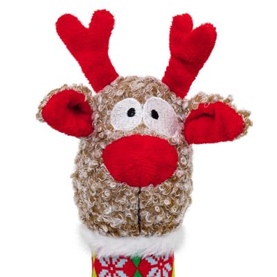 KONG Holiday Shakers™ Luvs Argyle Reindeer Md