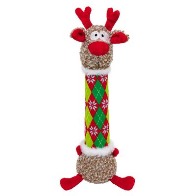 KONG Holiday Shakers™ Luvs Argyle Reindeer Md