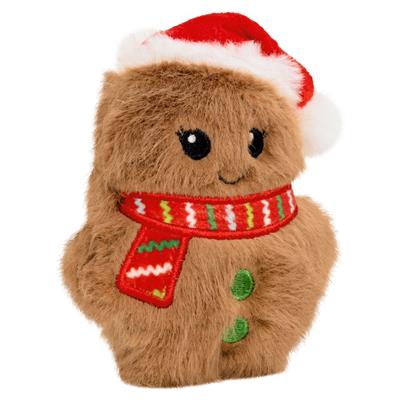 KONG Holiday Snuzzles Mini Santa Gingerbread XS