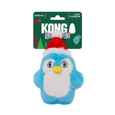 KONG Holiday Snuzzles Santa Penguin Sm