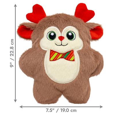 KONG Holiday Snuzzles Bow Tie Reindeer Md